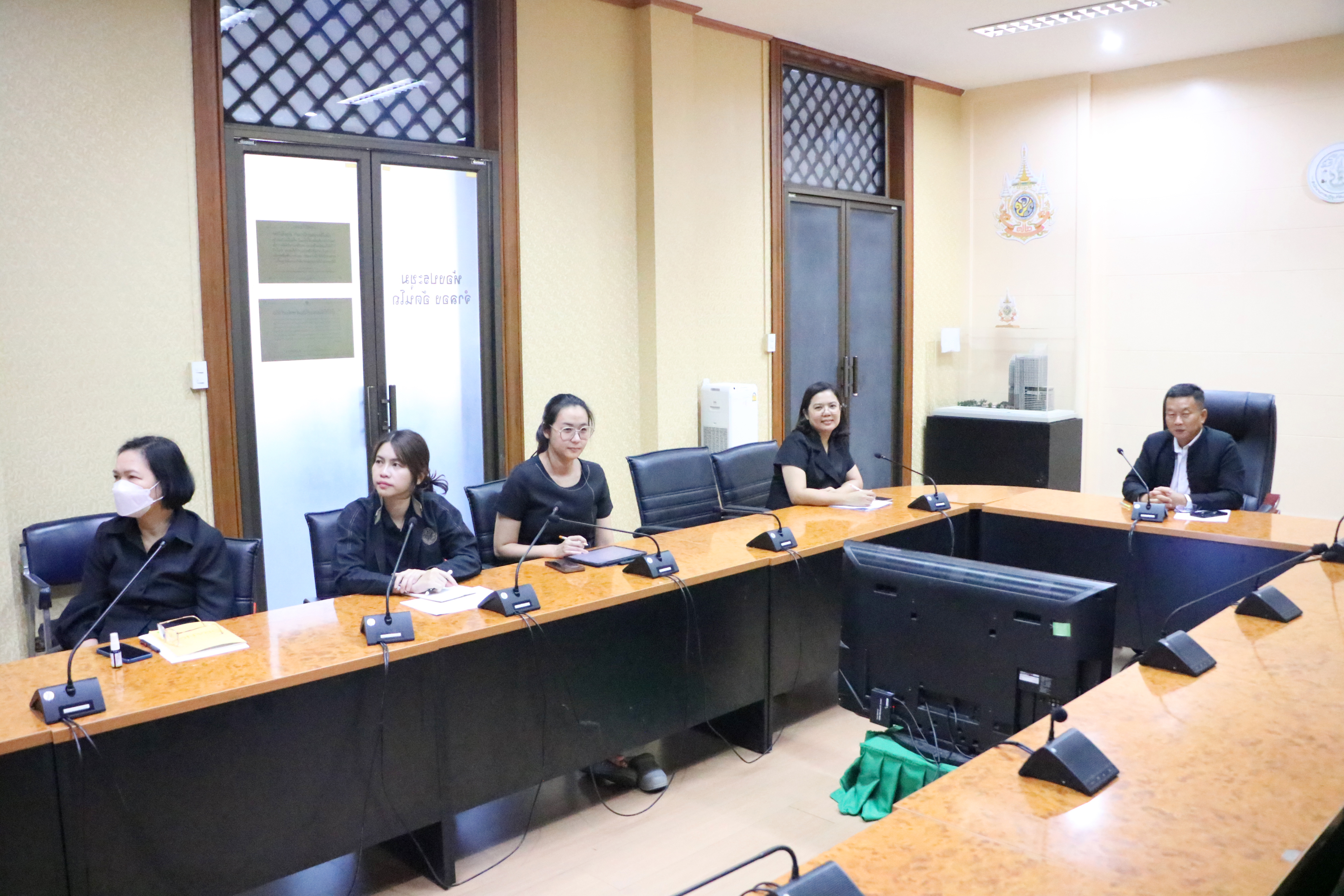 title - ส.ป.ก. ประชุมติดตามการฝึกอาชีพของนักศึกษาภายใต้ความร่วมมือโครงการผลิตและพัฒนากำลังคนคุณภาพสูงเพื่อรองรับอัตราที่ขาดแคลนตามความต้องการของส่วนราชการ (สาขาวิชาเทคนิควิศวกรรมสำรวจ)